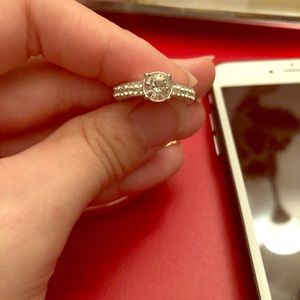 Swarovski round ring